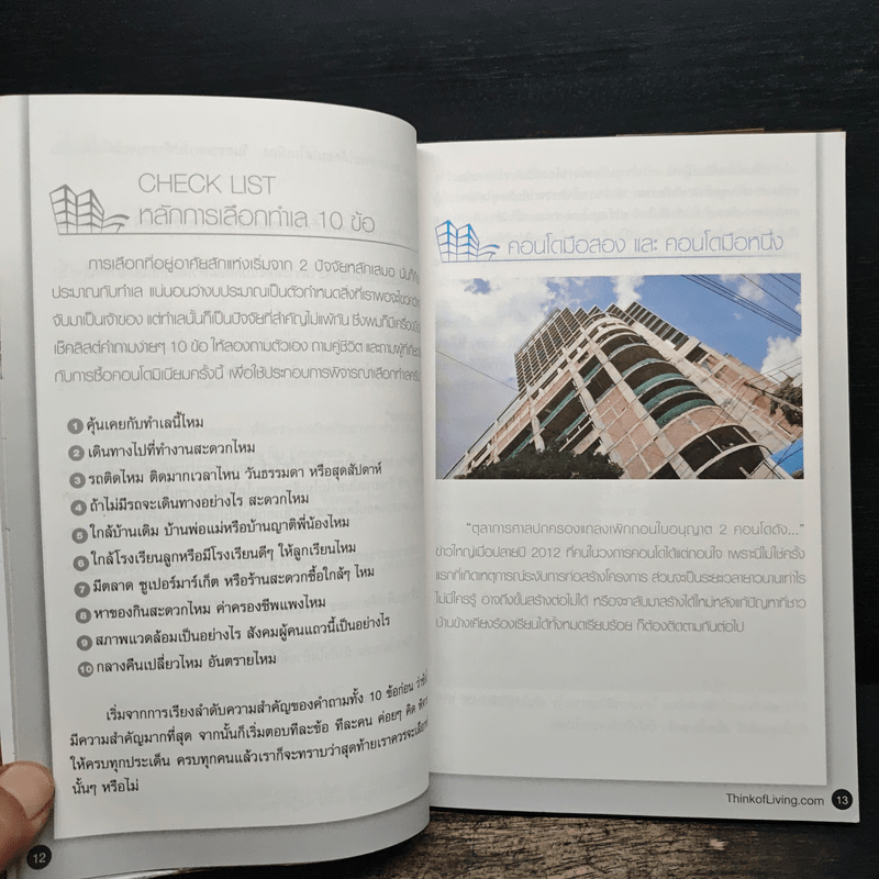 ซื้อคอนโดอย่าใจเร็ว Think of Living