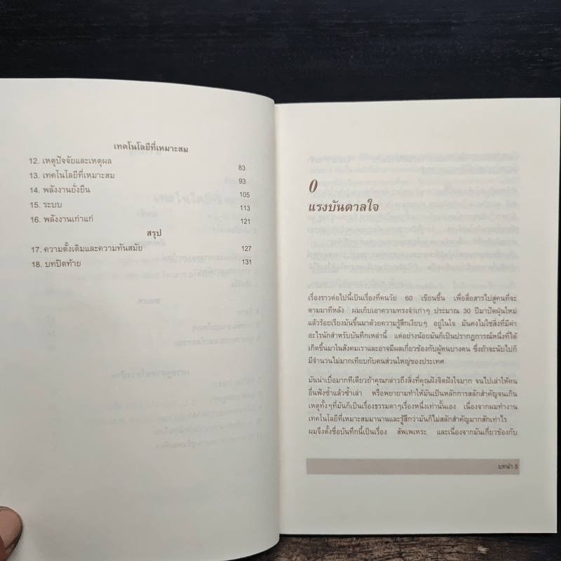 สัพเพเหระ เทคโนโลยีที่เหมาะสม - ชาญชัย ลิมปิยากร