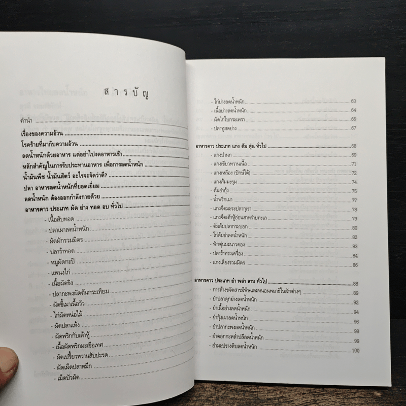 อาหารไทยลดน้ำหนัก - ยุวดี จอมพิทักษ์