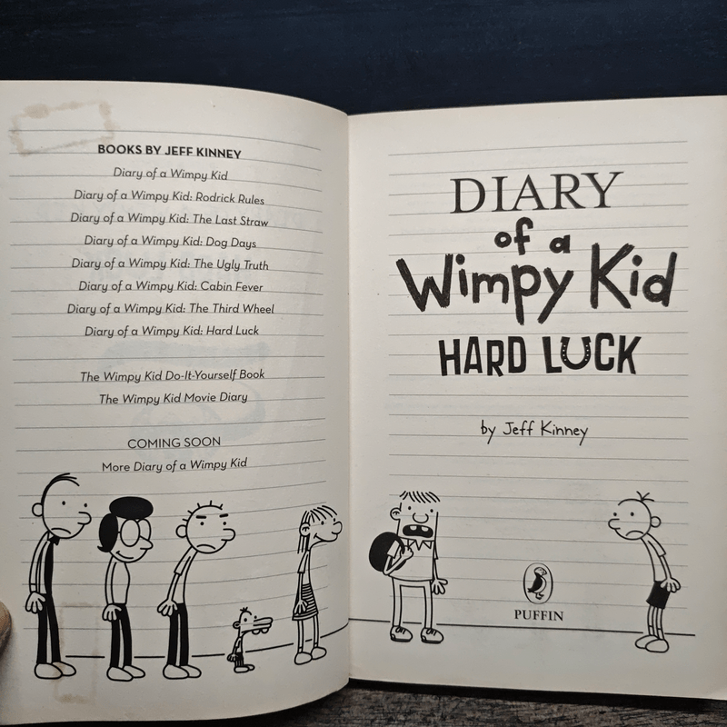 Diary of a Wimpy Kid 8 Hard Luck - Jeff Kinney