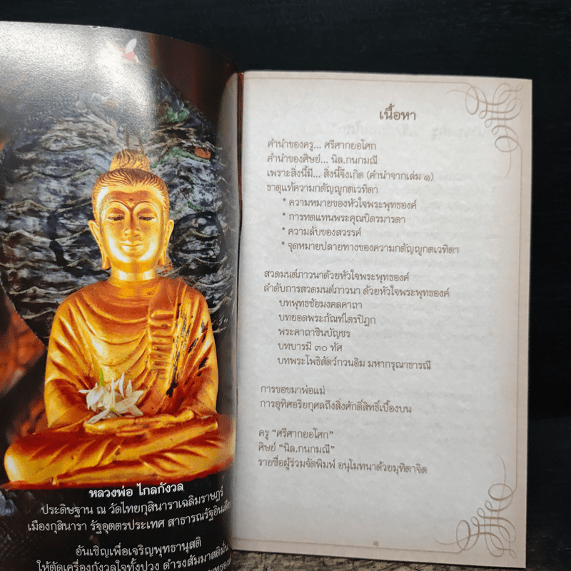 สวดมนต์ภาวนาด้วยหัวใจพระพุทธองค์