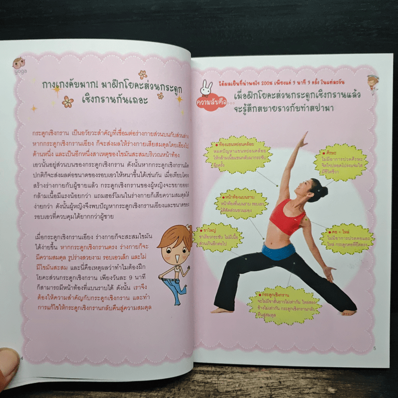 โยคะเพื่อหน้าท้องแบนราบ - ไช่เพ่ยหยู RuRu