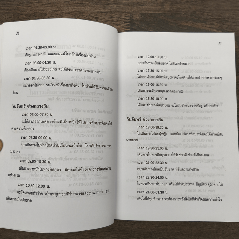 คู่มือดูฤกษ์ดูยาม - ฉัตรชารี