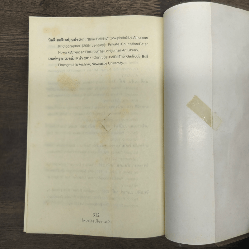 นางฉาว ในประวัติศาสตร์ - Elizabeth Kerri Mahon, โตมร ศุขปรีชา