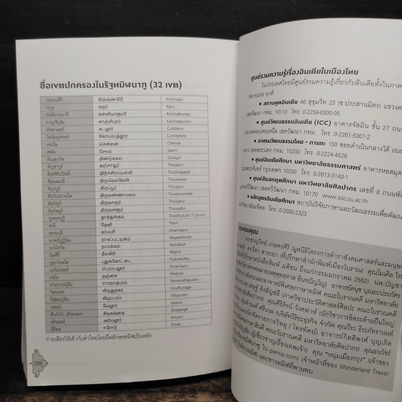 อินเดียเริ่มที่นี่ ทมิฬนาฑู - ศรัณย์ ทองปาน, วิชญดา ทองแสง