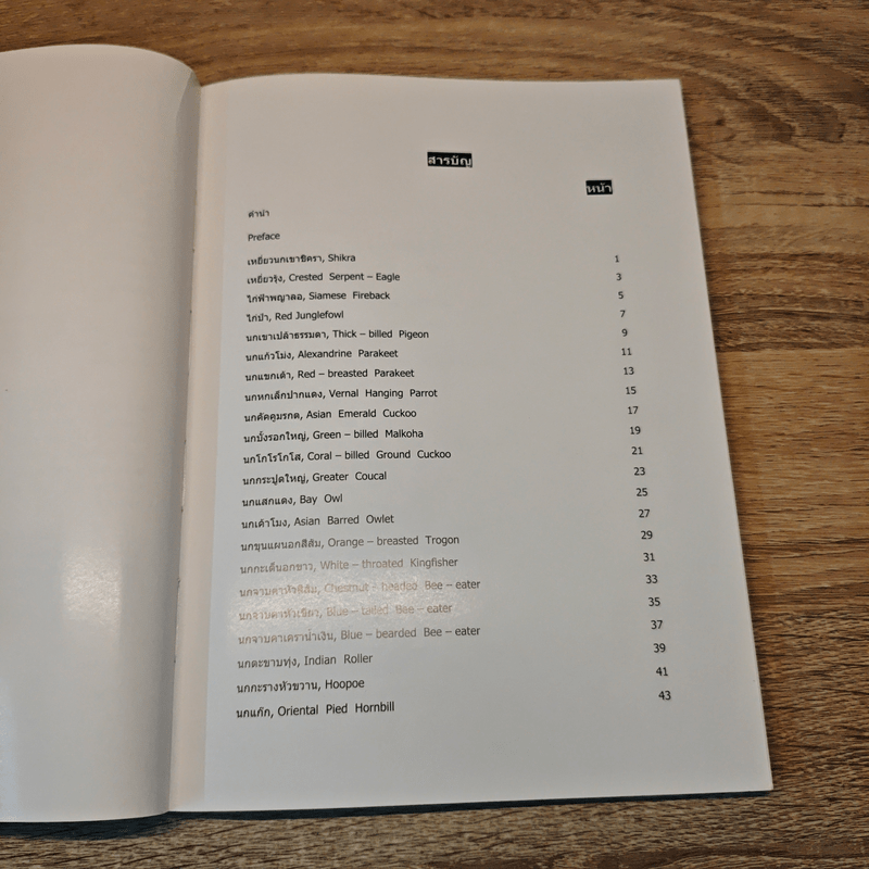นกในป่าสะแกราช Birds of Sakaerat - สถาบันวิจัยวิทยาศาสตร์และเทคโนโลยีแห่งประเทศไทย