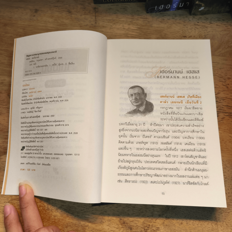 Box Set หนังสือชุดเฮสเสสดใส 10 เล่ม สเตปเปนวูล์ฟ Steppenwolf - เฮอร์มานน์ เฮสเส