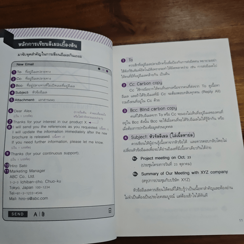 เขียนอีเมลอย่างง่ายสไตล์นักธุรกิจ - Yoko Ueno