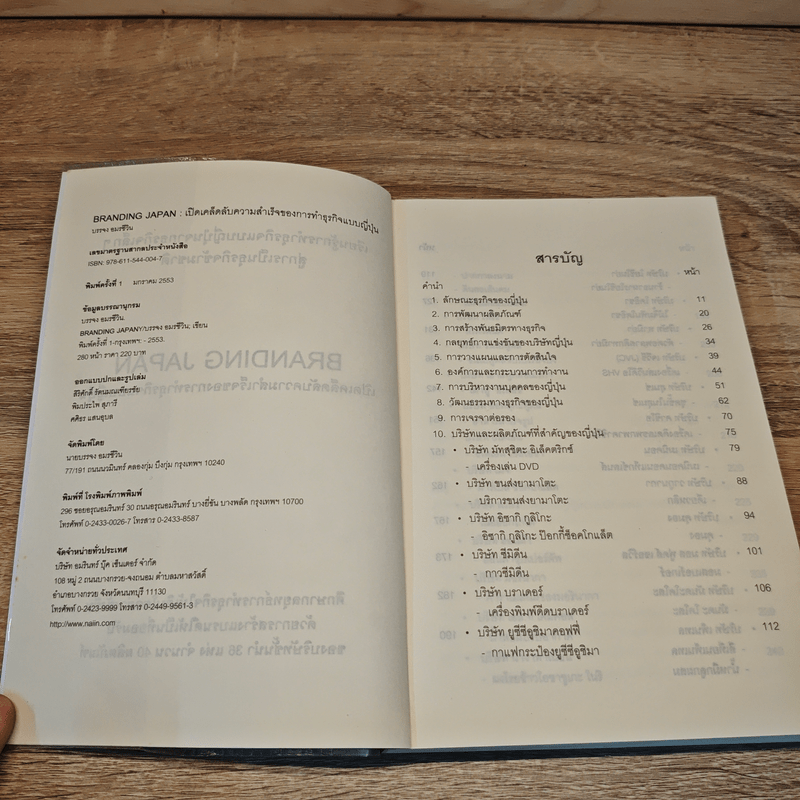Branding Japan เปิดเคล็ดลับความสำเร็จของการทำธุรกิจแบบญี่ปุ่น - บรรจง อมรชีวิน