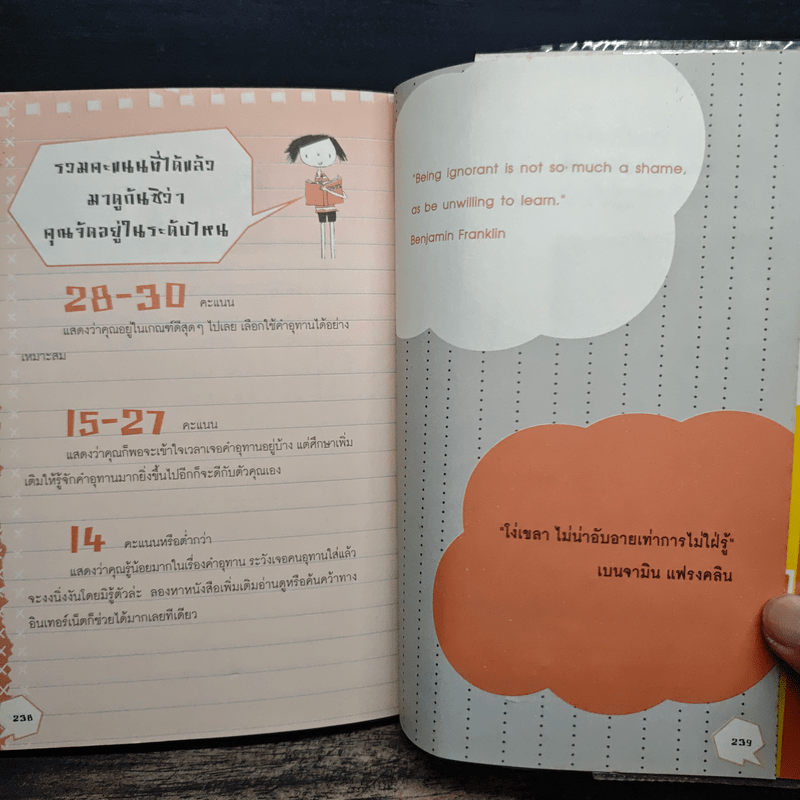 วัดระดับความรู้ภาษาอังกฤษ 9 Levels - ยุวนาฎ คุ้มขาว