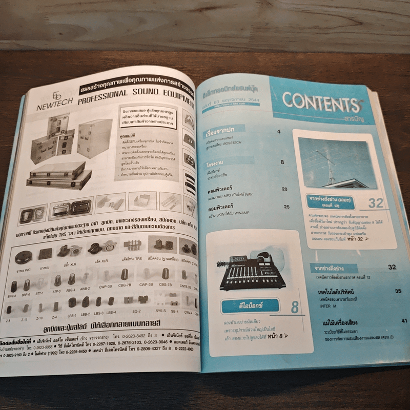 Electronics Handbook อิเล็กทรอนิกส์แฮนด์บุ๊ค ฉบับที่ 63 พ.ย.2544
