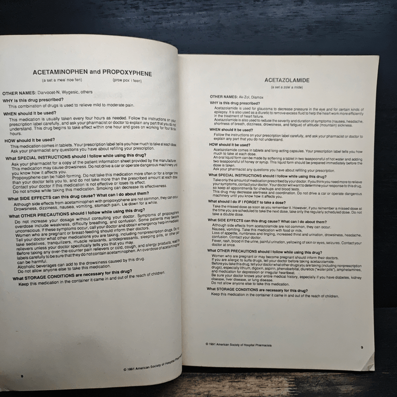 Medication Teaching Manual : A Guide For Patient Counseling