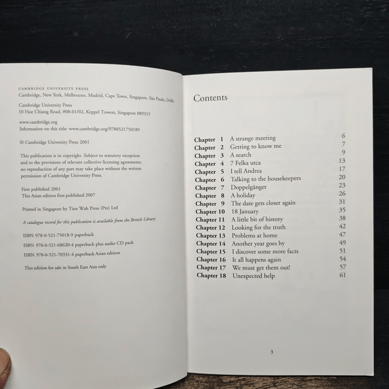 How I Met Myself - Cambridge Stage 3