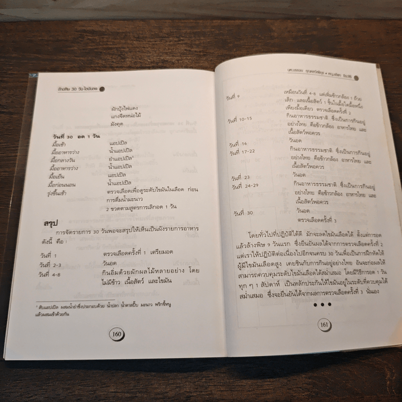 ล้างพิษ 30 วัน ไขมันลด - นพ.บรรจบ ชุณหสวัสดิกุล, พญ.ลลิตา ธีระสิริ