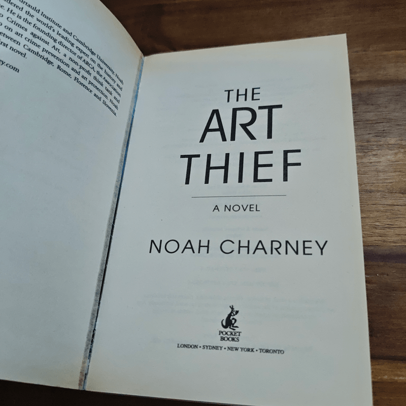 The Art Thief - Noah Charney