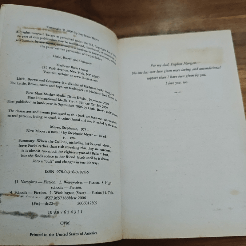The Twilight Saga New Moon - Stephenie Meyer