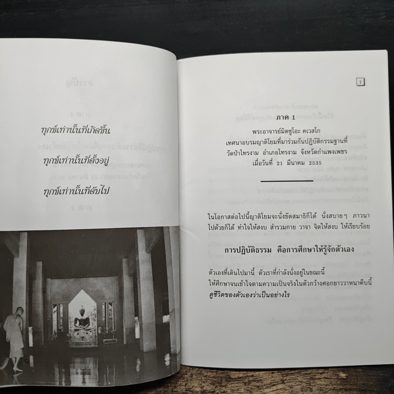 ทุกข์เพราะคิดผิด - พระอาจารย์มิตซูโอะ คเวสโก