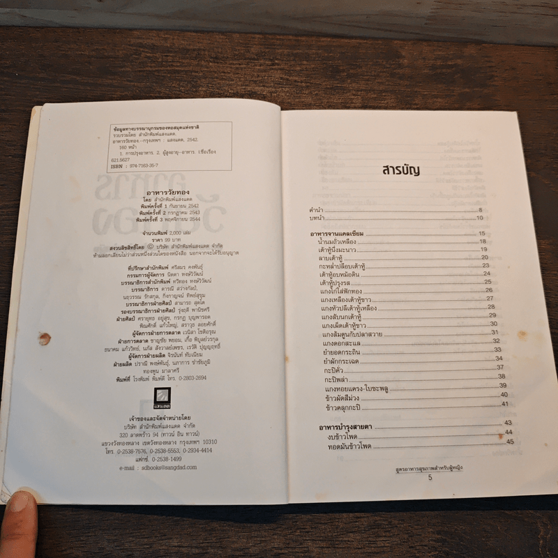 อาหารวัยทอง สูตรอาหารสุขภาพสำหรับผู้หญิง - ศรีสมร คงพันธุ์