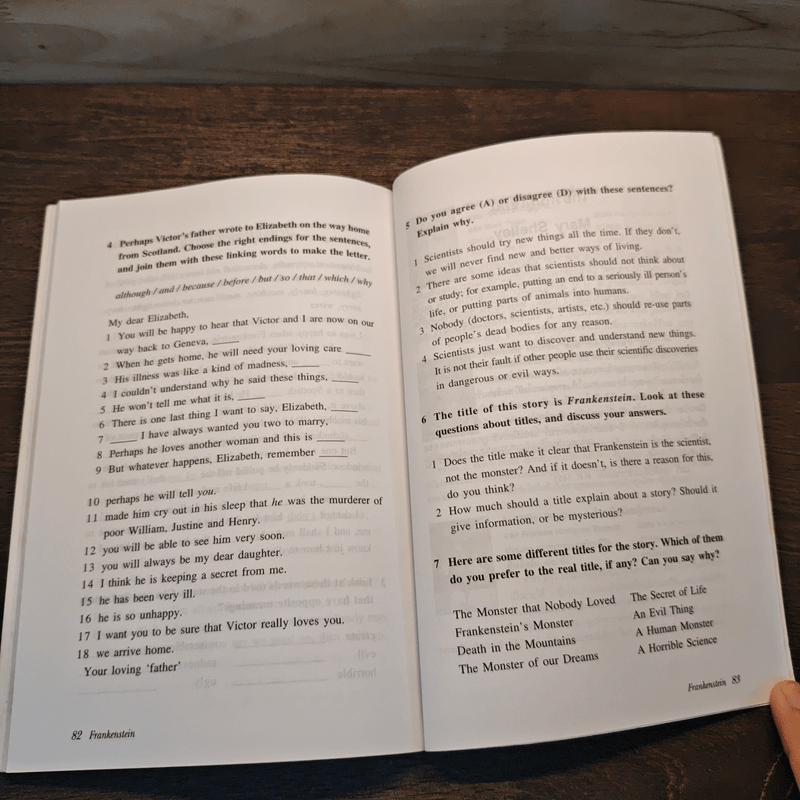 Frankenstein แฟรงเกนสไตน์กับตำนานผีดิบคืนชีพ- Mary Shelley