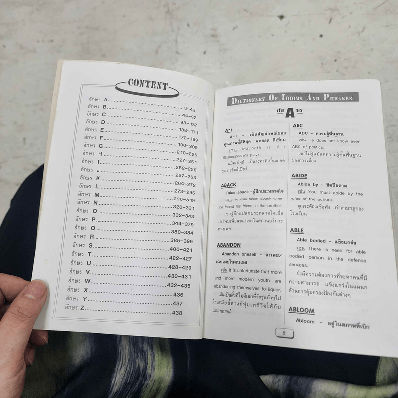 Dictionary of IDIOMS and Phrases พจนานุกรมอังกฤษ-ไทย - พจนารถ พุทธิพงศ์