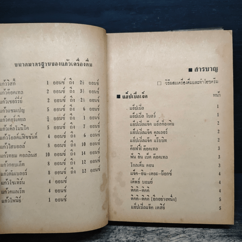 วิธีผสมเครื่องดื่มและทำไอซครีม