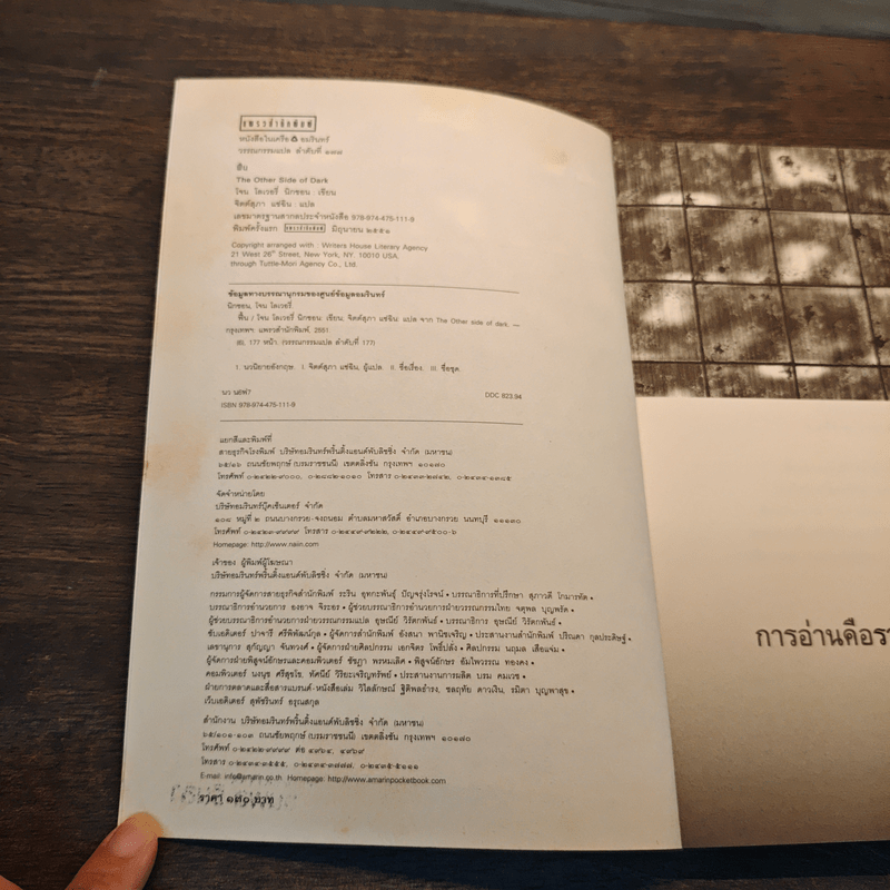 The Other Side of Dark ฟื้น - โจน โลเวอรี่ นิกซอน