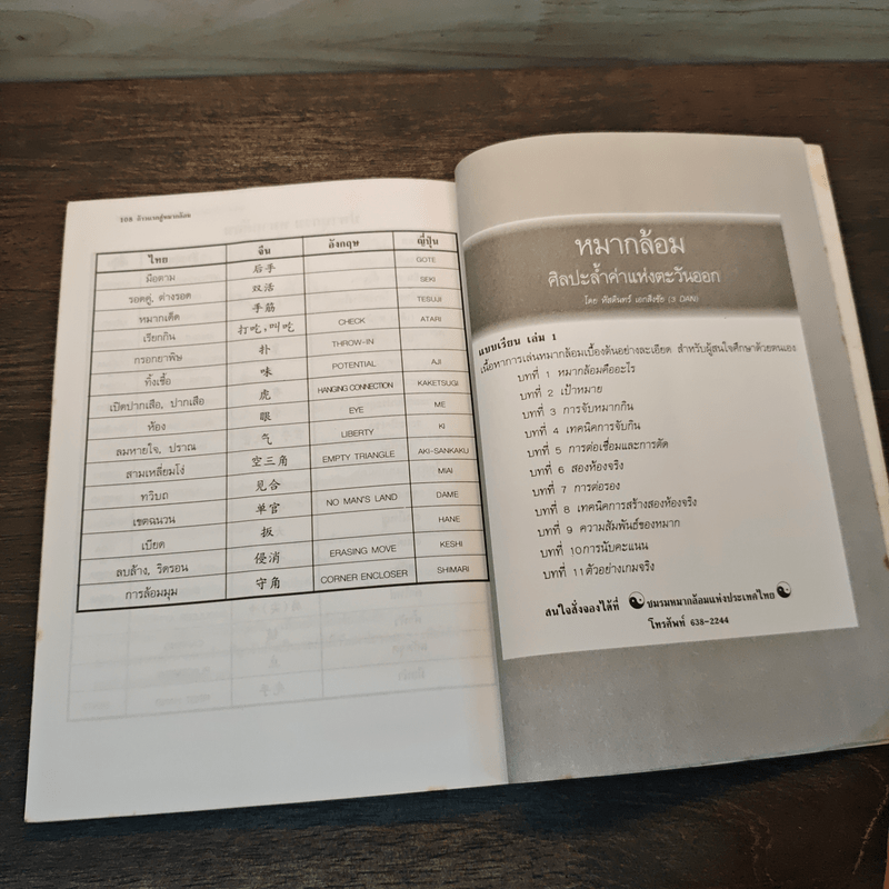 ก้าวแรกสู่หมากล้อม - ก่อศักดิ์ ไชยรัศมีศักดิ์, สุรพล อินทรเทศ