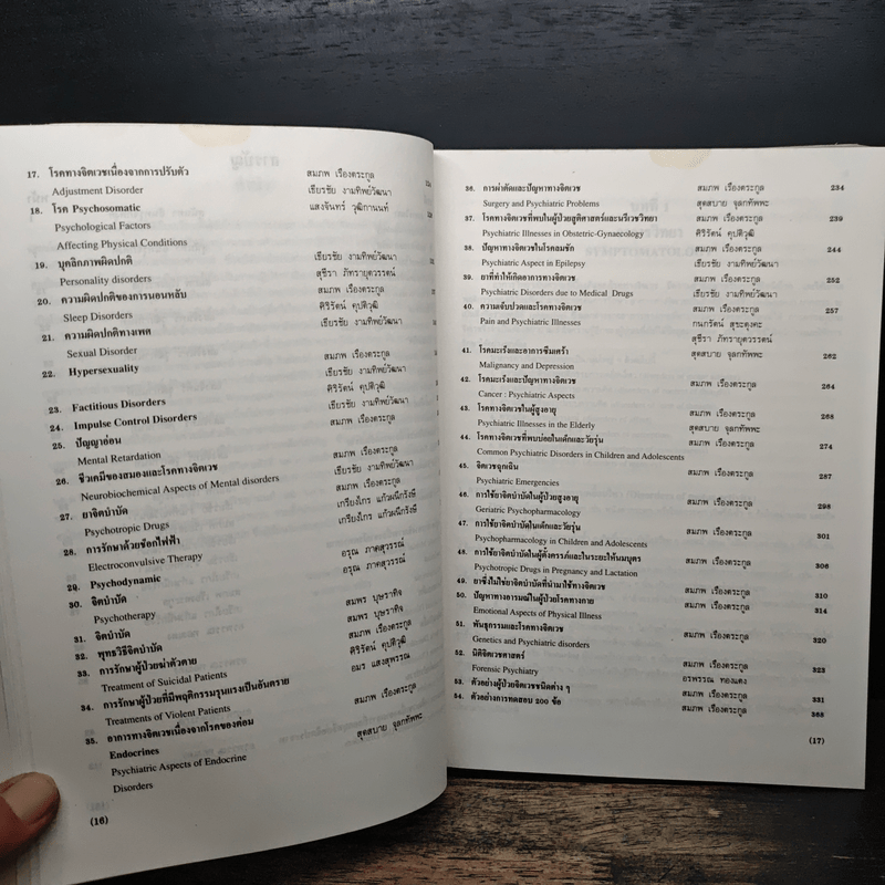 คู่มือจิตเวชศาสตร์ - ศาสตราจารย์ นายแพทย์สมภพ เรืองตระกูล