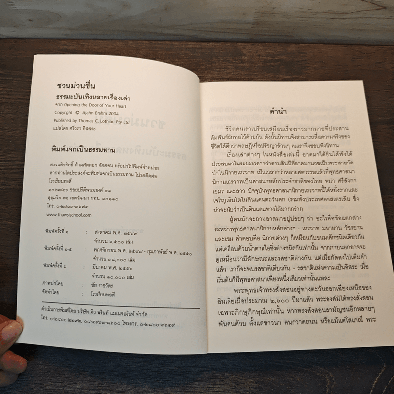 ชวนม่วนชื่น ธรรมะบันเทิงหลายเรื่องเล่า - พระอาจารย์พรหม