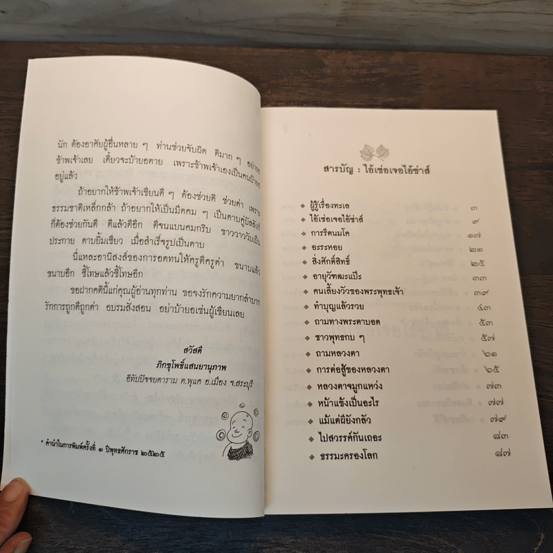 เรื่องสั้นหรรษา ไอ้เซ่อเจอไอ้ซ่าส์ - ภิกขุ โพธิ์แสนยานุภาพ