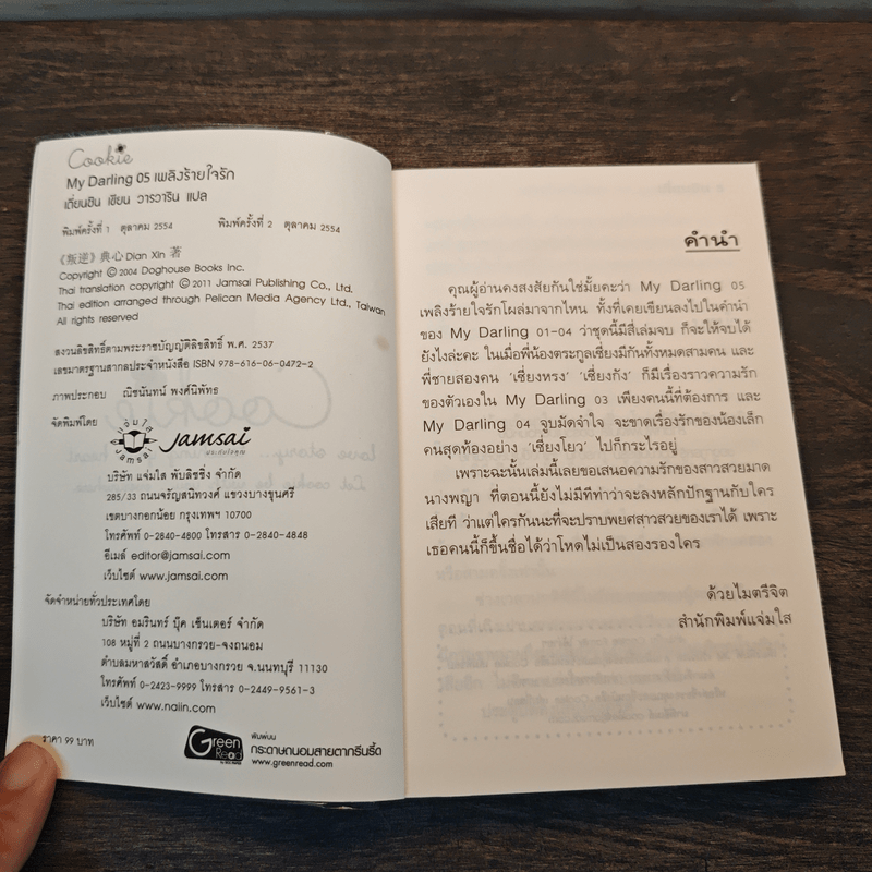 My Darling 05 เพลิงร้ายใจรัก - เตี่ยนซิน