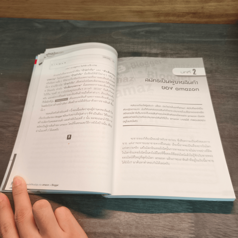 ทำเงินออนไลน์ให้รวยไม่รู้จบ Amazon + Blogger พร้อมวิธีโปรโมทด้วย SEO - ณฐกร ทองอ่อน
