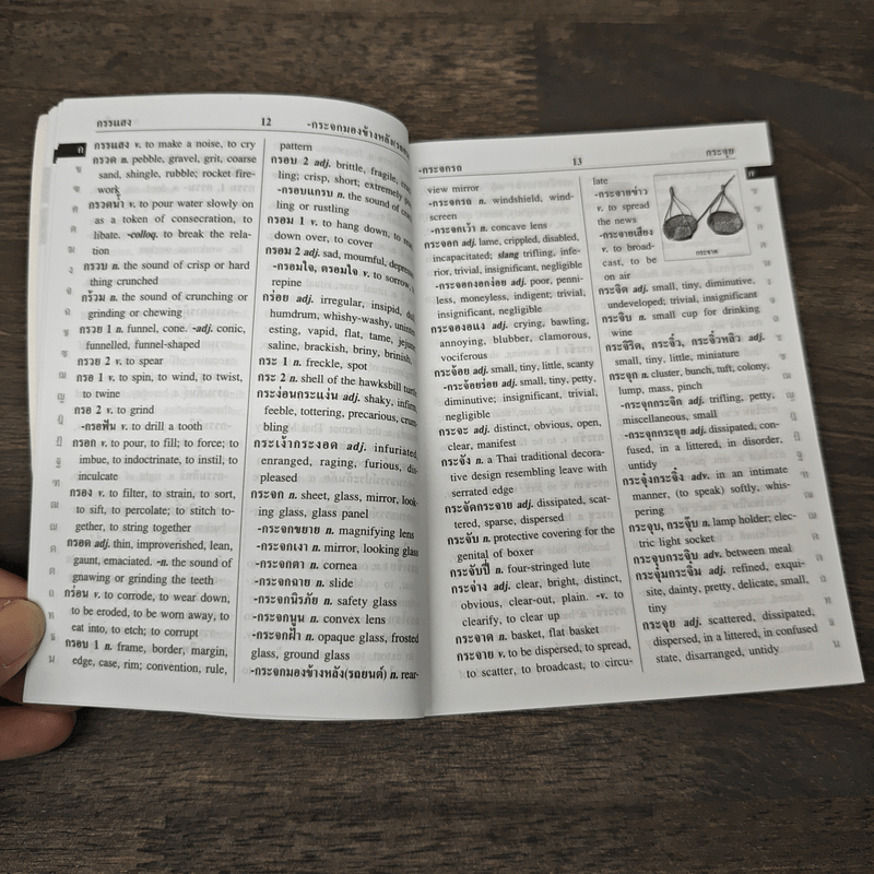 พจนานุกรมไทย-อังกฤษ ฉบับทันสมัย Thai-English Dictionary Mini Edition