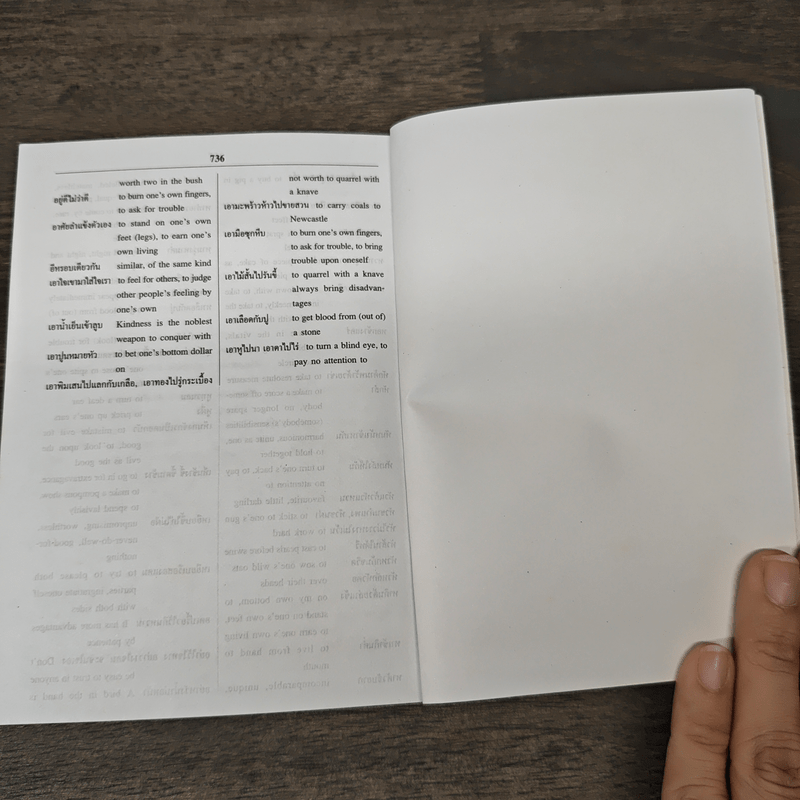 พจนานุกรมไทย-อังกฤษ ฉบับทันสมัย Thai-English Dictionary Mini Edition