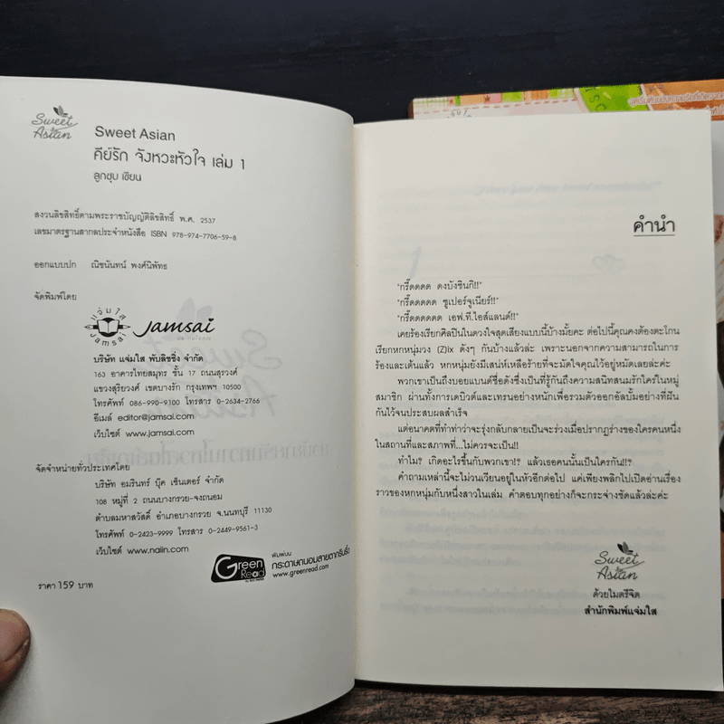 คีย์รัก จังหวะหัวใจ 2 เล่มจบ - ลูกชุบ