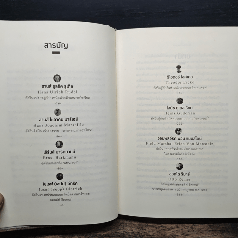 Hitler's 8 warriors 8 ขุนพลของฮิตเลอร์ - พันเอกศนิโรจน์ ธรรมยศ