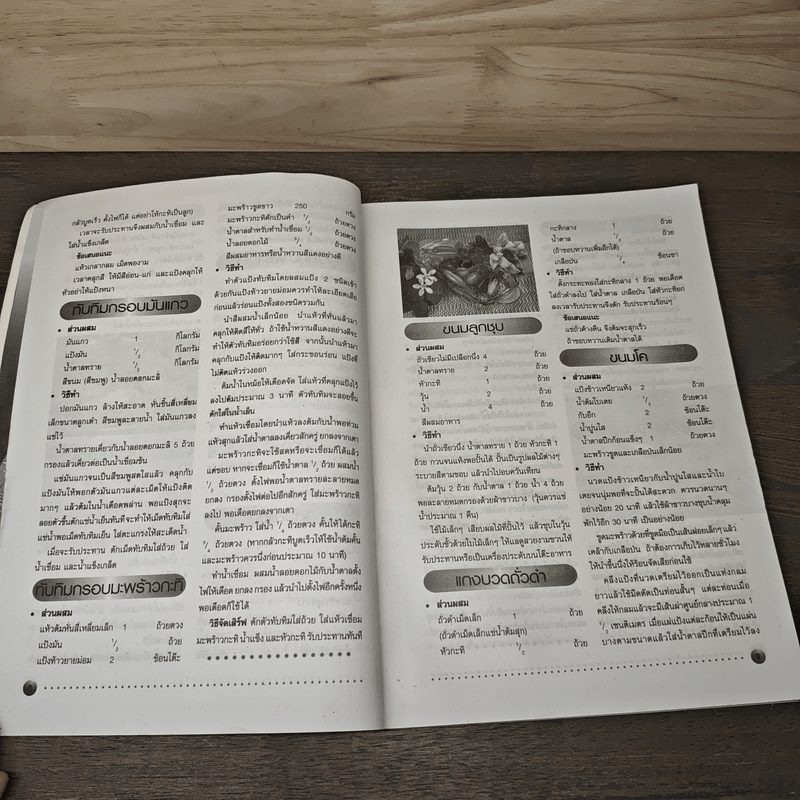 ขนมหวานไทย คู่มือทำกินได้ทำขายรวย ด้วยภูมิปัญญาของปวงชนชาวไทย