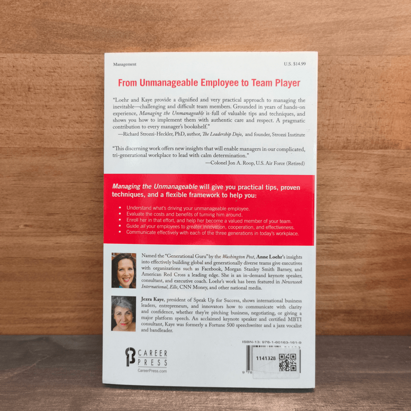 Managing the Unmanageable How to Motivate Even the Most Unruly Employee