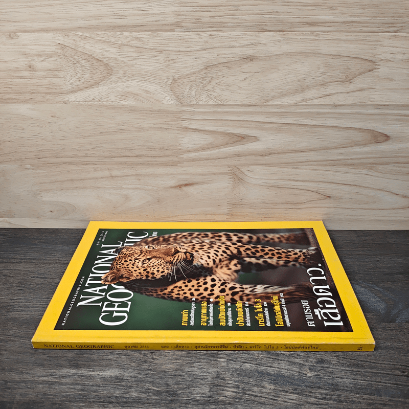 National Geographic ต.ค.2544 ตามรอยเสือดาว