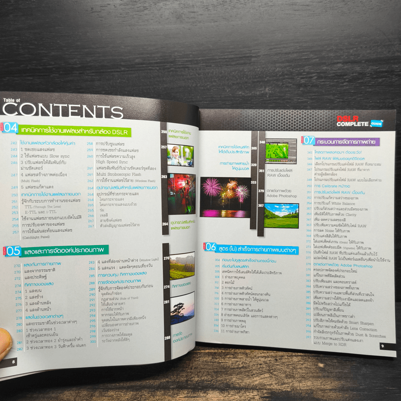 คู่มือถ่ายภาพด้วยกล้อง DSLR ฉบับสมบูรณ์ - ตะวัน พันธ์แก้ว