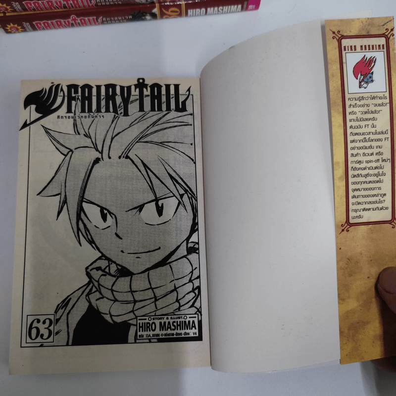 Fairy Tail ศึกจอมเวทอภินิหาร 63 เล่มจบ + ภาคพิเศษ เล่ม 1-3