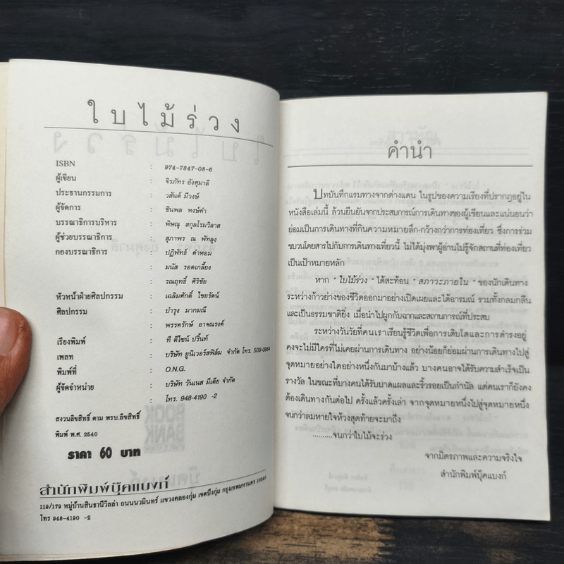 ใบไม้ร่วง - จิรภัทร อังศุมาลี