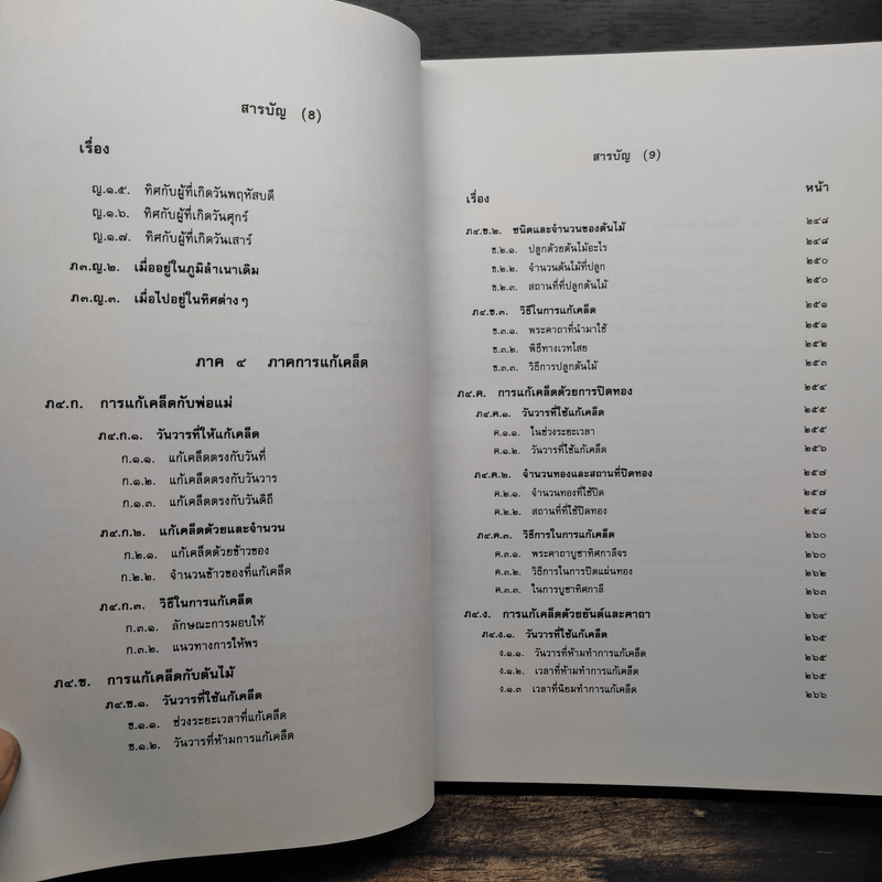 คัมภีร์ทักษาพยากรณ์ (วิชานับนิ้ว) - อาจารย์เชียร เพ็งเพ็ชร์