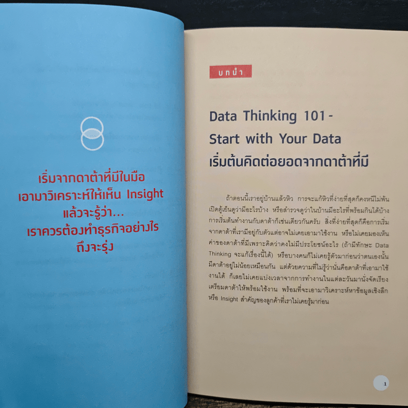 DATA THINKING ทำธุรกิจให้รุ่ง ยอดขายพุ่งด้วยดาต้า - ณัฐพล ม่วงทำ