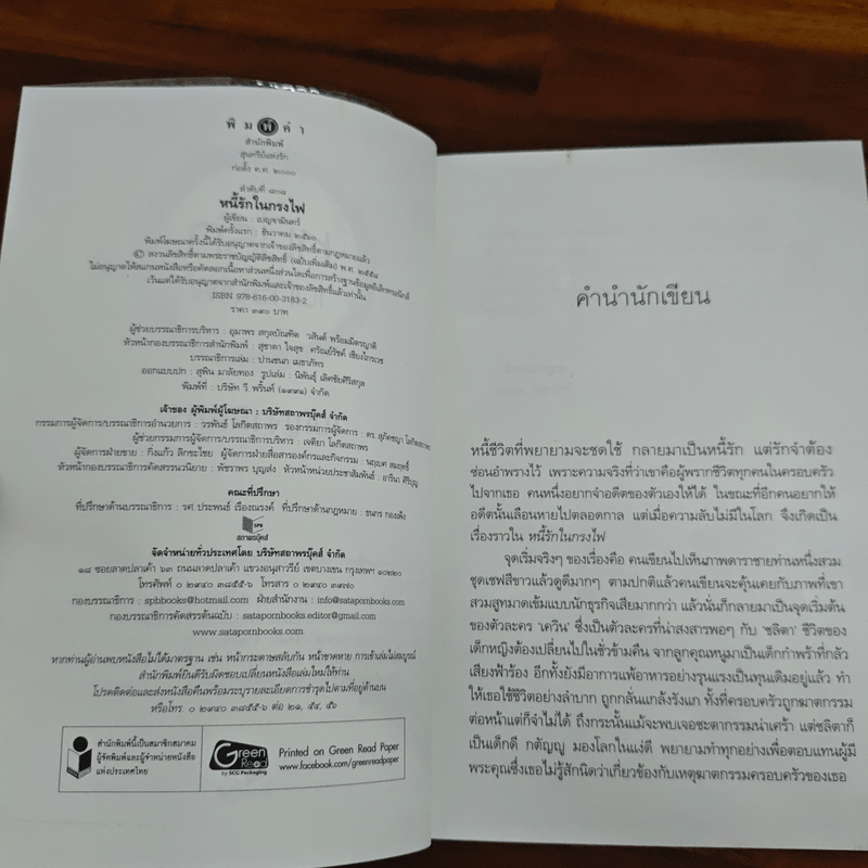 หนี้รักในกรงไฟ - เบญจามินทร์