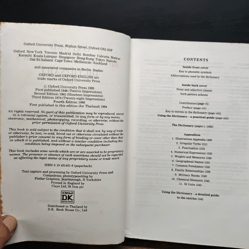 Oxford Advanced Learner's Dictionary