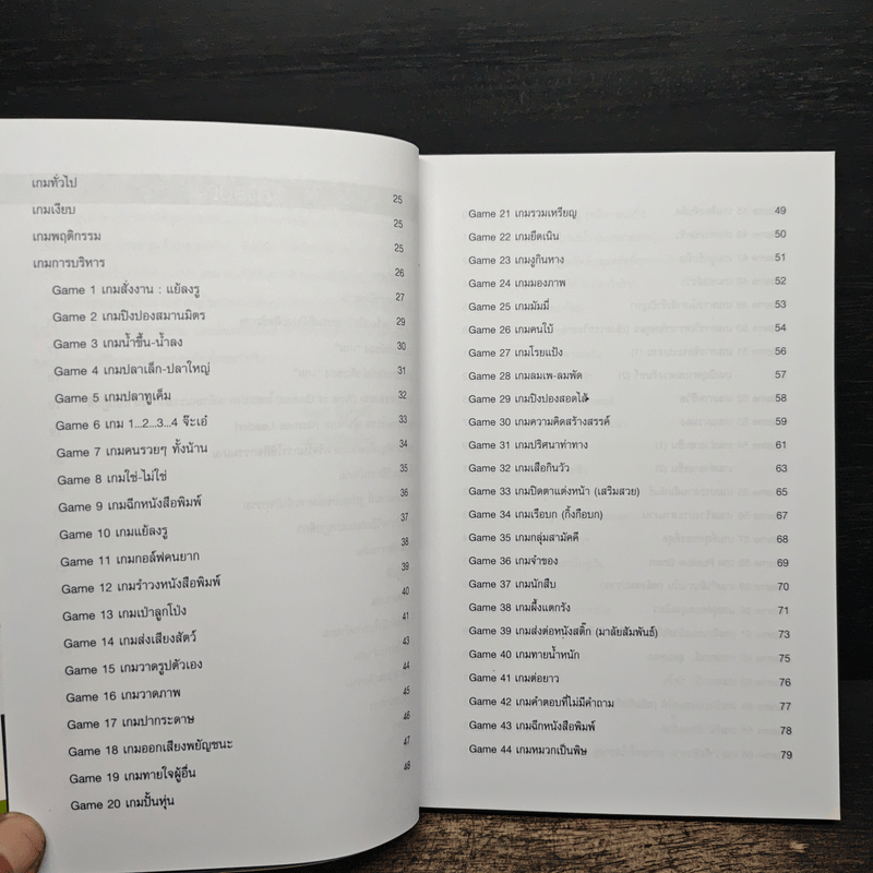 Game เกม เทคนิคในการฝึกอบรมที่มีประสิทธิภาพ