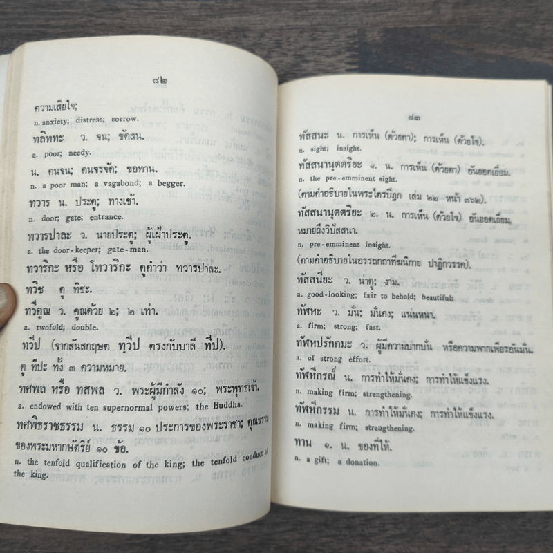 อนุสรณ์งานต้อนรับนักศึกษาใหม่ พ.ศ.2525 (พจนานุกรมศัพท์พระพุทธศาสนา)