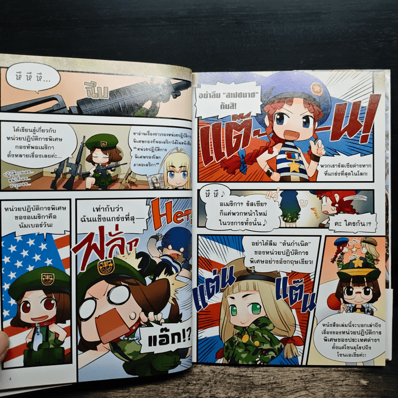 เรียนรู้จากภาพวาด หน่วยปฏิบัติการพิเศษของโลก ภาครัสเซีย ยุโรป เอเซีย