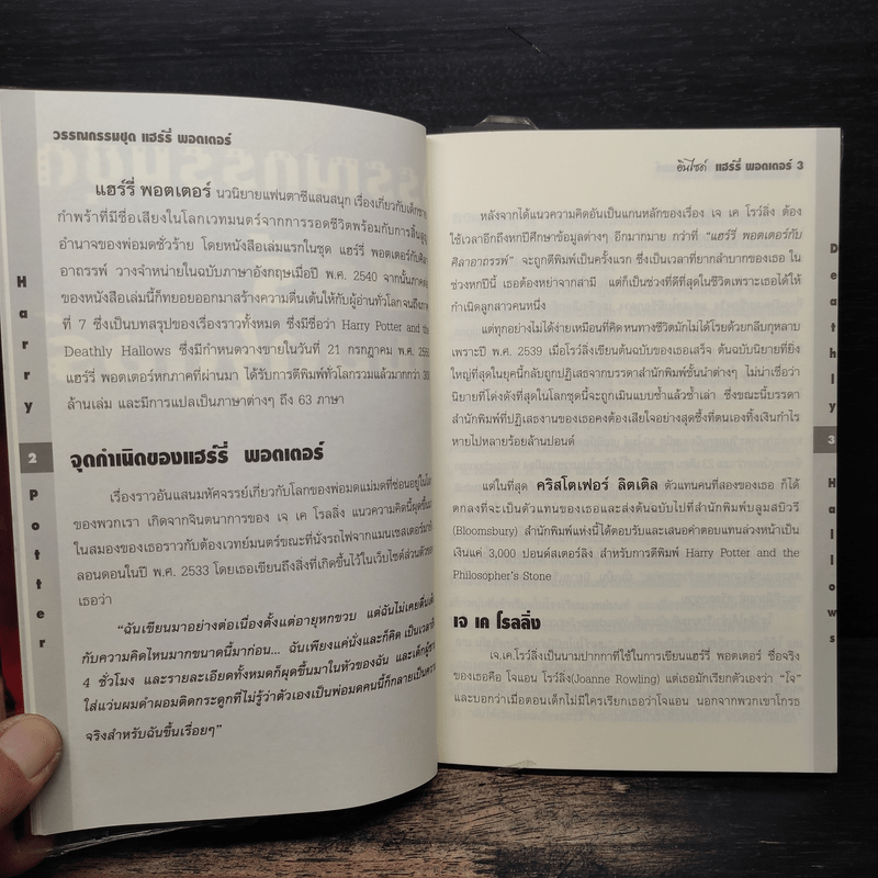 อินไซด์ แฮร์รี่พอตเตอร์ 3 - ณรงค์ชัย ปัญญานนทชัย